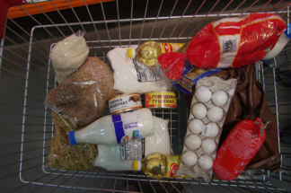 продуктовая корзина украинца