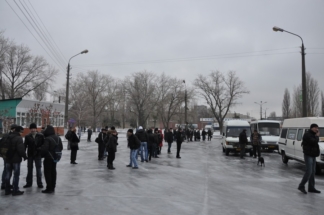 В центре Николаева