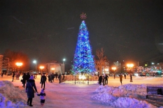 борисполь городская елка