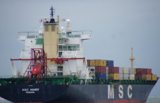 MSC MANDY пираты африка