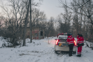 В Киеве парень повесился на розовой веревке