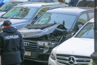 Взрыв на столичной Оболони