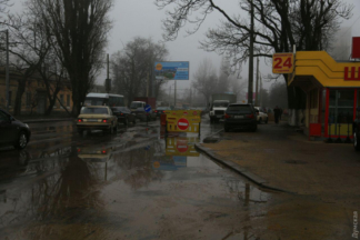 Одесса прорыв трубы