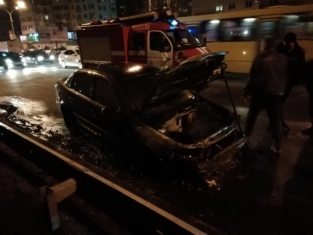 пожар авто Киев