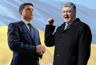 Зеленский Порошенко