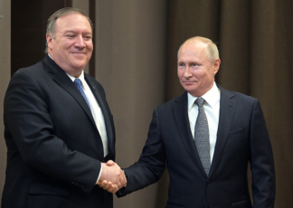 Майк Помпео и Путин