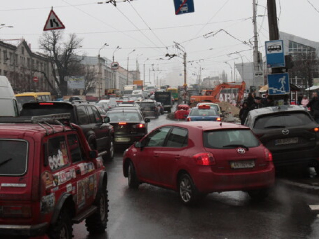 Киевскому проезду. Пробки в городе приколы.