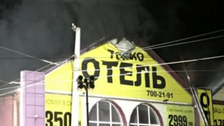 Одесса пожар в отеле