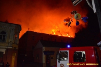 Прокуратура назвала ймовірну причину пожежі в Луцькому військовому госпіталі