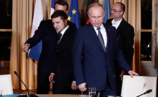 Путин и Зеленский