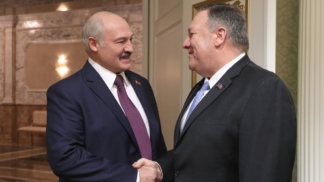 Лукашенко и Помпео