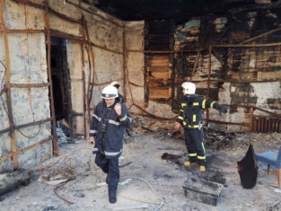 В одеському коледжі, що горів торік, знову сталася пожежа