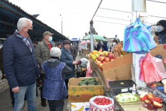 рынок на карантине