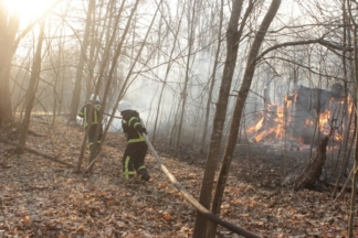 пожежі в Чорнобилі