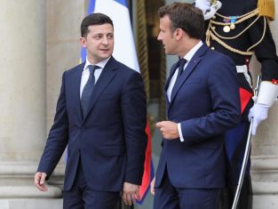 Макрон и Зеленский