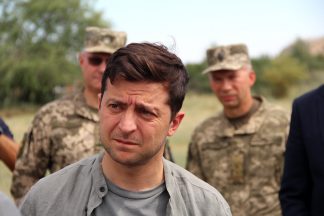 Зеленский на Донбассе