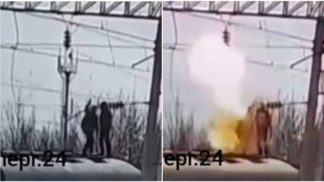 В Одессе подросток получил удар током после того, как на спор взялся за высоковольтную линию (ВИДЕО)