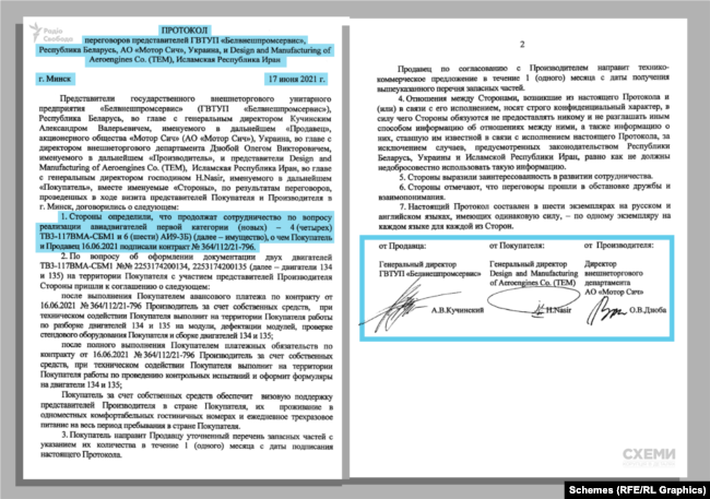 Як «Мотор Січ», попри санкції, поставляв іранському режиму двигуни